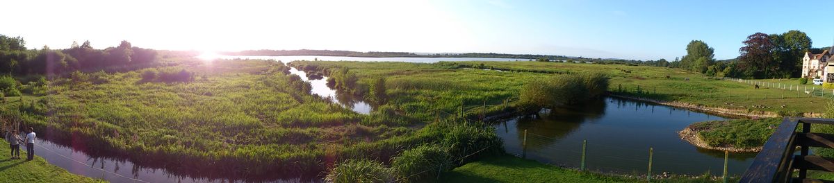 paysage de la Grand-Mare et le beau temps normand (photo prise par sony xperia arc)