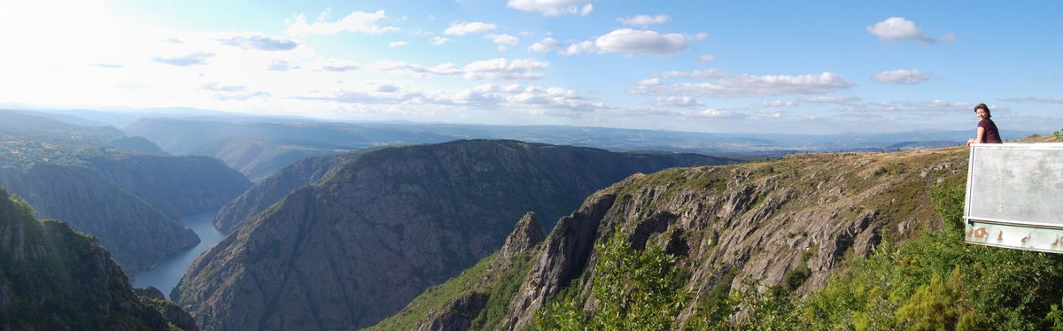 Mirador sobre el río Sil