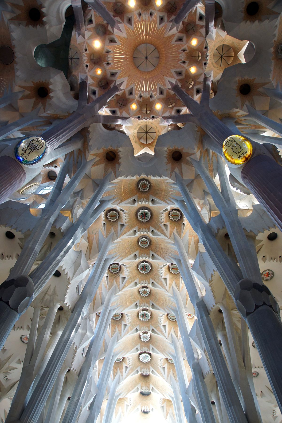 Ceiling On the World - Gaudi Cathedral