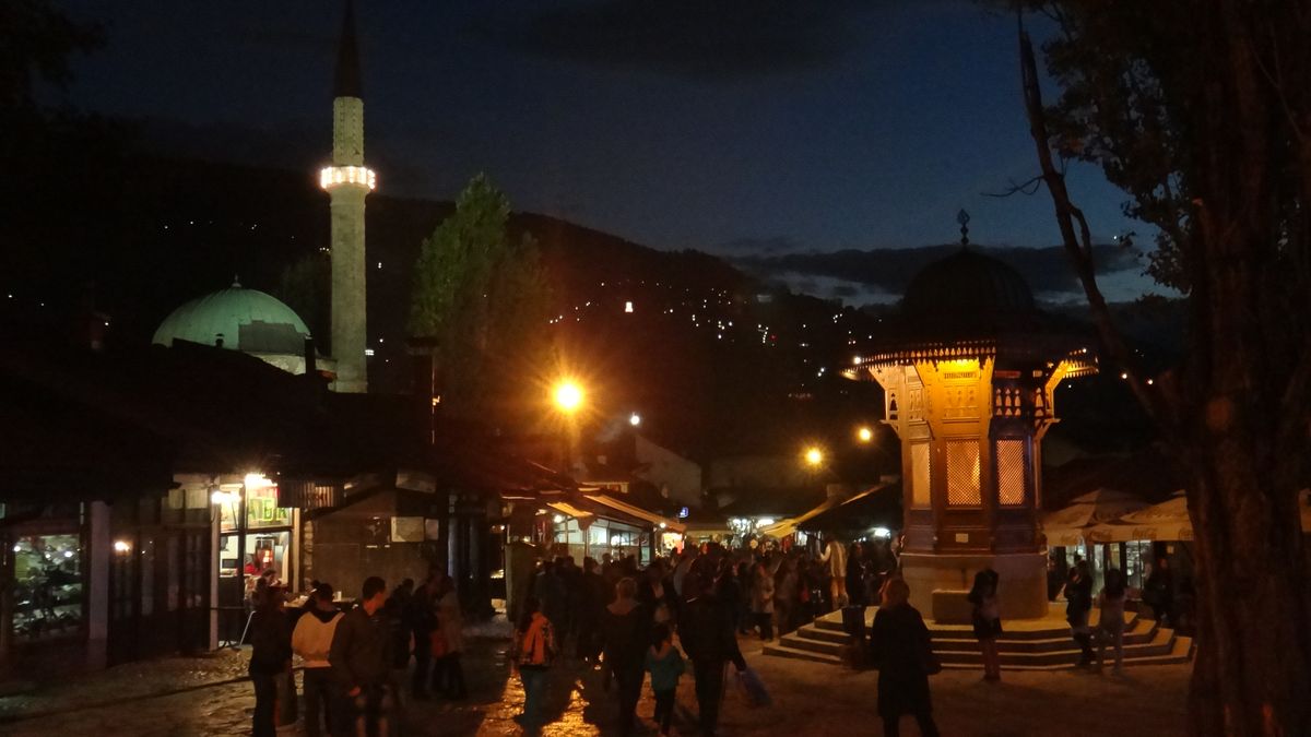 Place aux pigeons-Sarayevo