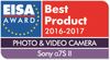 EUROPEAN PHOTO & VIDEO CAMERA 2016-2017 - Sony 7S II drop shadow PNG.png