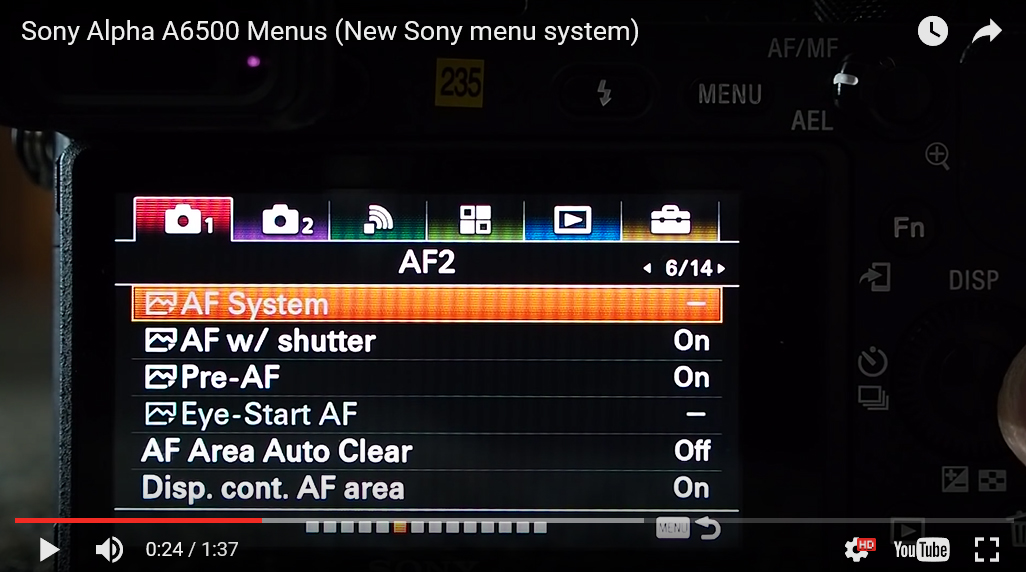 Sony A-6500 - Menustructuur - Camera 1 - 06.jpg