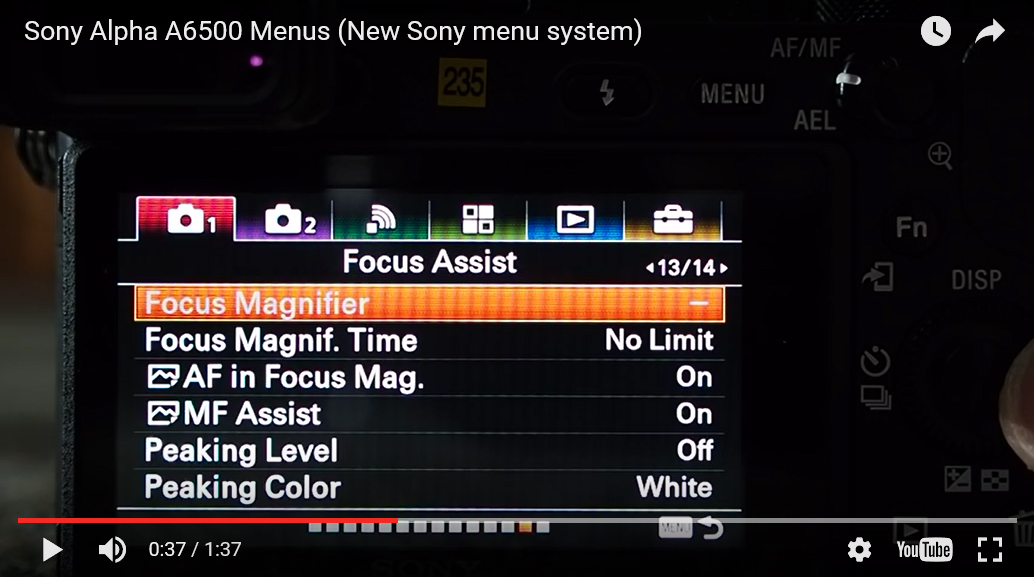Sony A-6500 - Menustructuur - Camera 1 - 13.jpg
