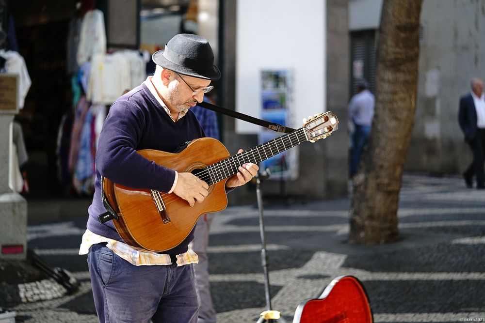 Musiker in Funchal