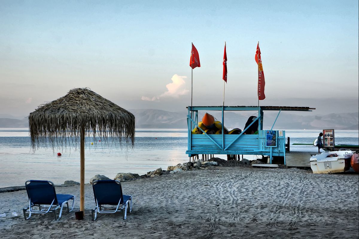 morning on the beach