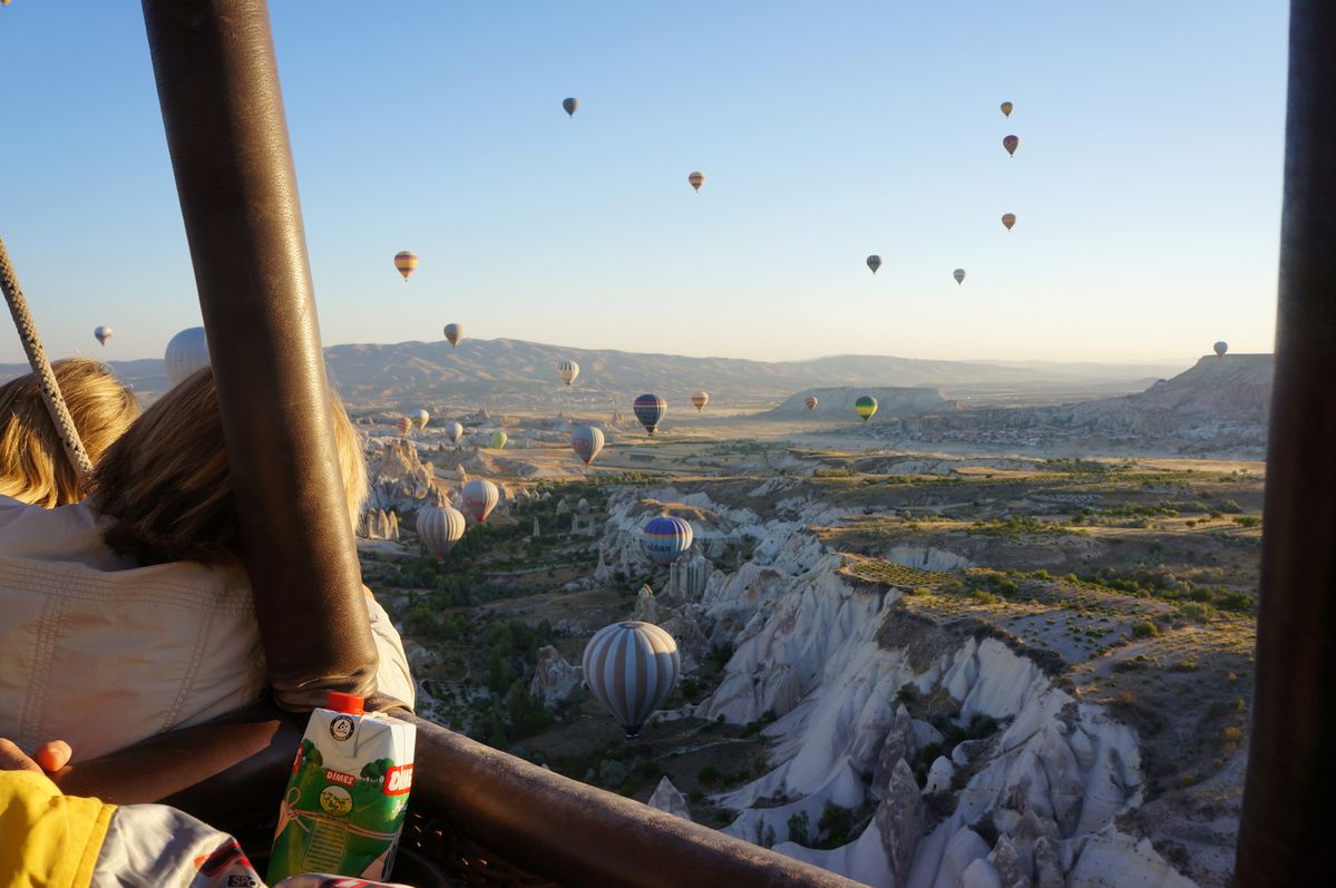 Globos en Capadocia ( Turquia )