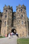 Alnwick castle entrance - visit summer 2010 - Location used by WB for the filming of Harry Potter
