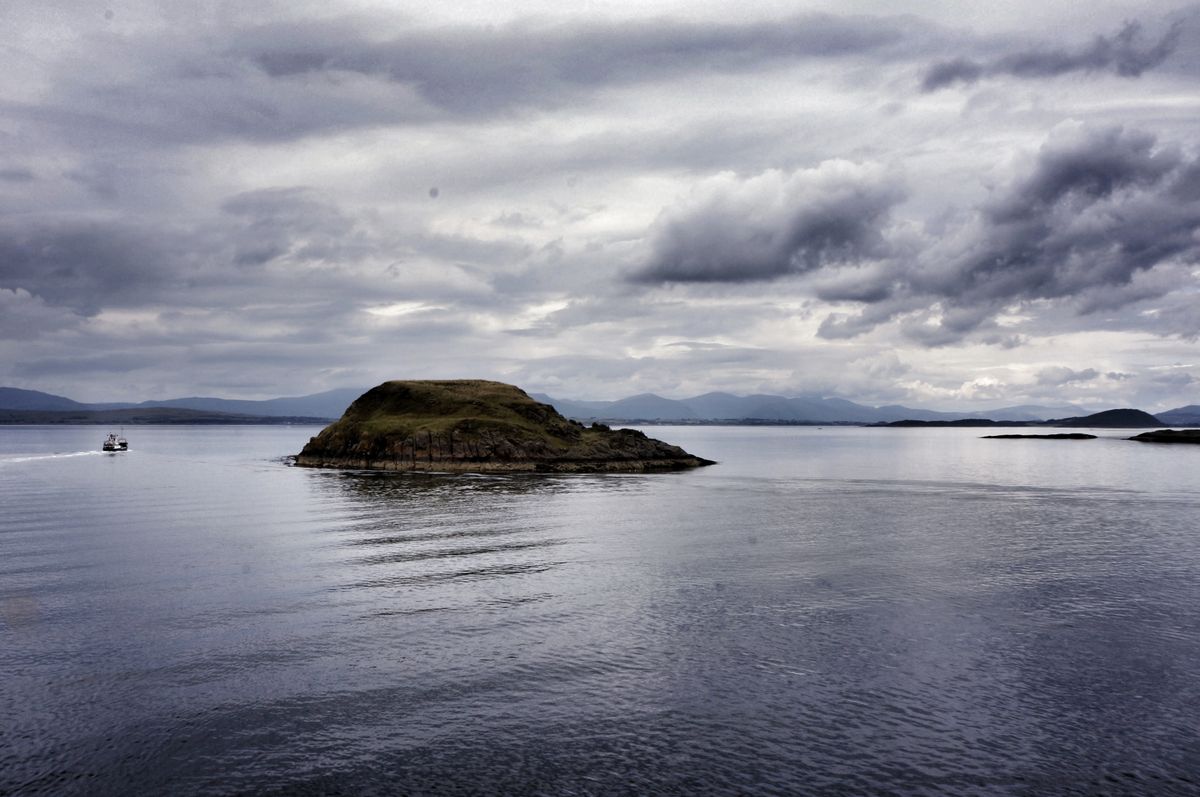 On the Ferry to the Isle of Mull, Scotland